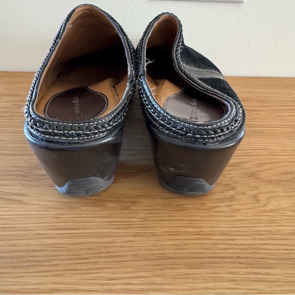 Naturalizer Black Suede Mules - Picture 6 of 7